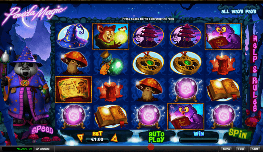 Panda magic base game