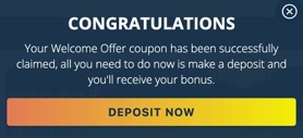 Spinfinity Deposit now